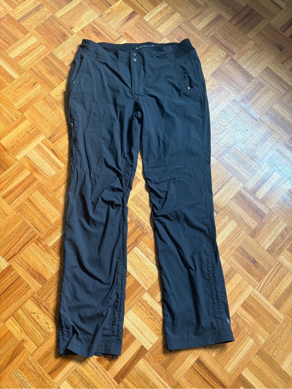 Royal Robbins Black Outdoor Travel Pants